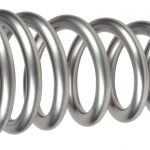 Springs, 450#, Silver Powder Coated, 10",  Pair                                     (CQ-450-10-F)