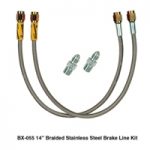 14″ Braided Stainless Brake Like Kit (BX-055)
